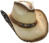WESTERN GARDENS Straw Cowboy Hat by Austin - The Cowboy Hats