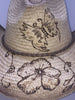 BUTTERFLY Straw Cowboy Hat by Austin - The Cowboy Hats