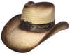 COOPER FLOWER Straw Cowboy Hat by Austin - The Cowboy Hats