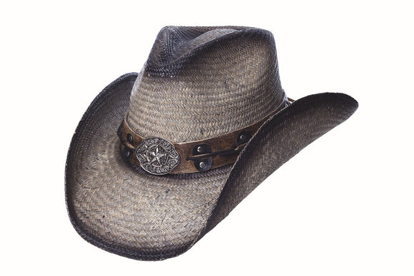 FAR STAR Straw Cowboy Hat by Austin - The Cowboy Hats