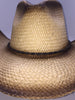 DUSTED Straw Cowboy Hat by Austin - The Cowboy Hats