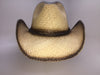 DUSTED Straw Cowboy Hat by Austin - The Cowboy Hats