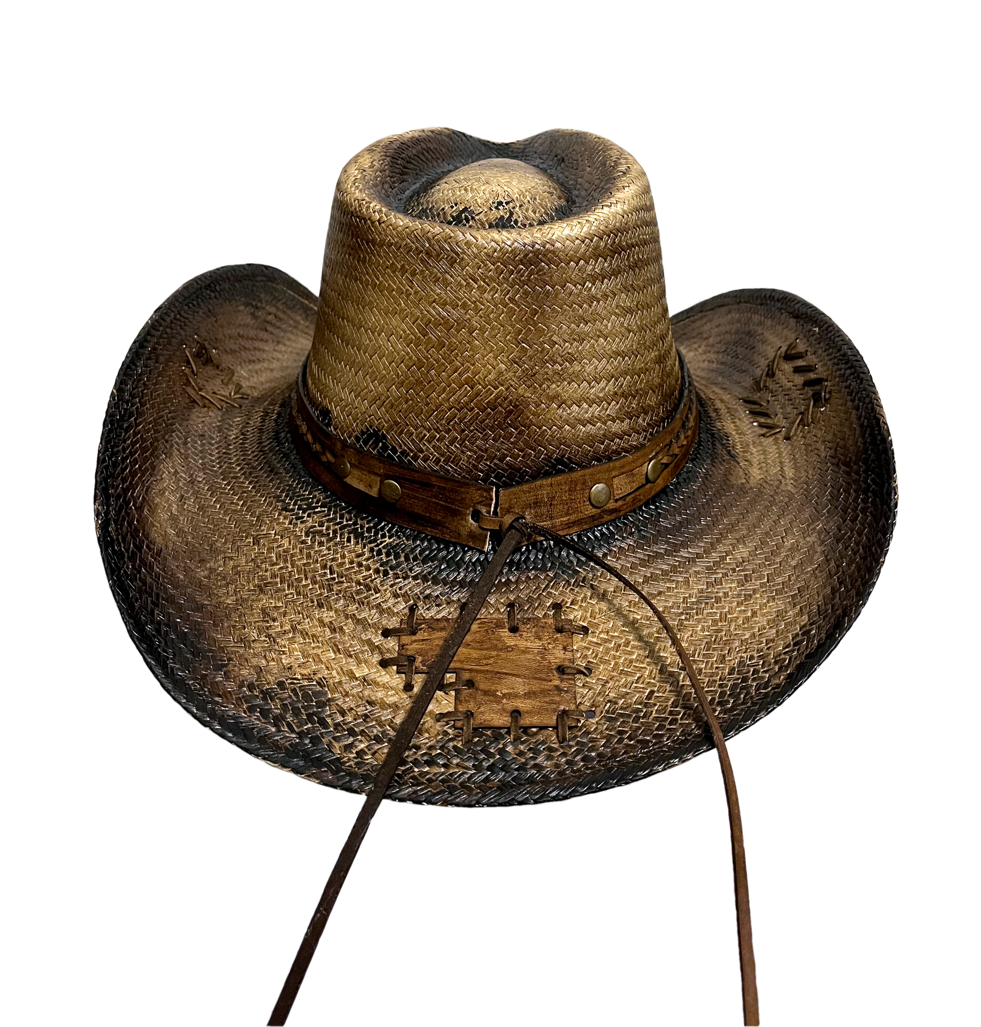 DRIFTER Brown Straw Cowboy Hat by Austin – The Cowboy Hats