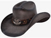 BIKER SOUL Jute Straw Cowboy Hat by Austin - The Cowboy Hats
