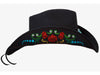 ALLISON Black Straw Cowboy Hat by Austin - The Cowboy Hats